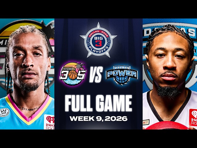 SEASON 9 PLAYOFFS: TOP SEED VS DEFENDING CHAMPS | DALLAS POWER VS MIAMI 305 FULL GAME