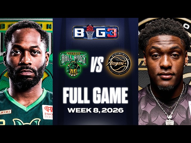 SEASON 9 WEEK 8: BOSTON DEFENDS HOME COURT | BOSTON BALL HOGS VS DETROIT AMPS FULL GAME