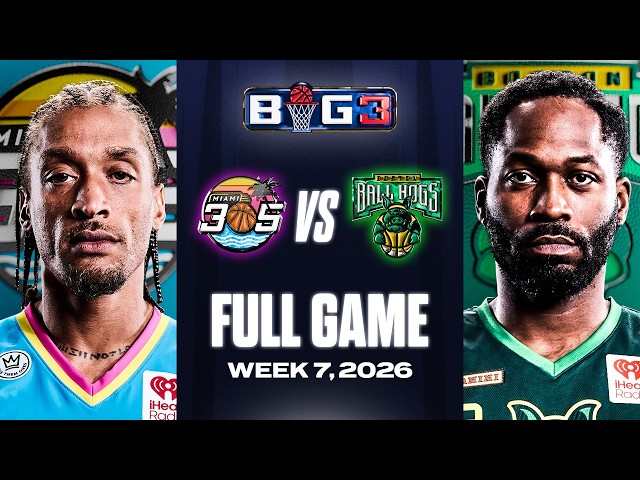 SEASON 9 WEEK 7: PARGO & BEASLEY BATTLE FOR A PLAYOFF SPOT | MIAMI VS BOSTON FULL GAME