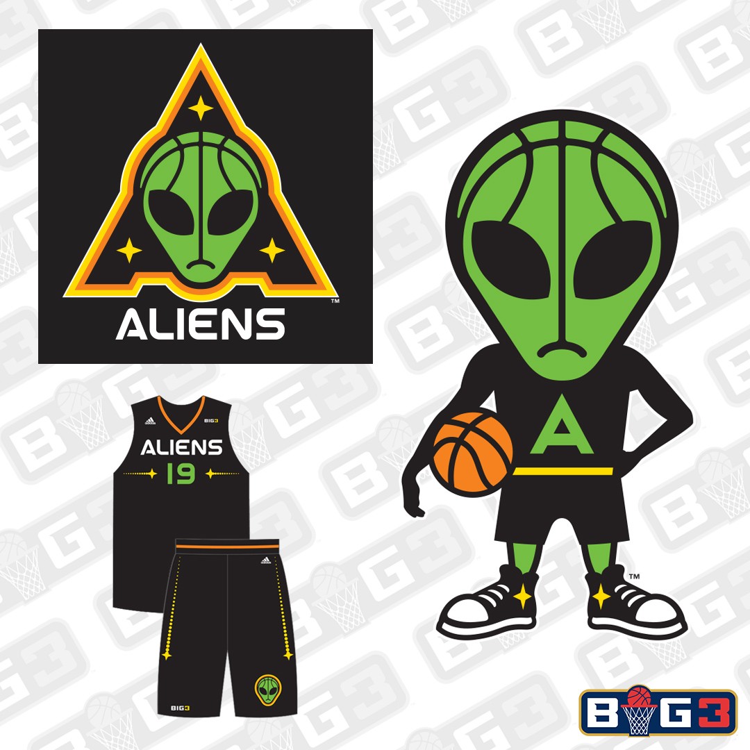 big 3 aliens jersey