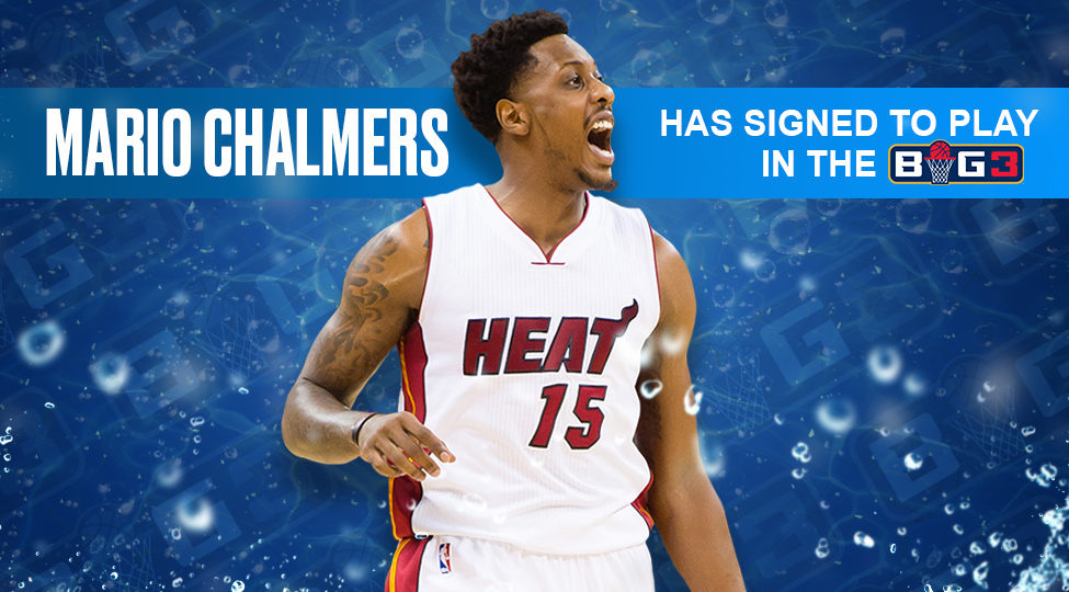 mario chalmers signed jersey