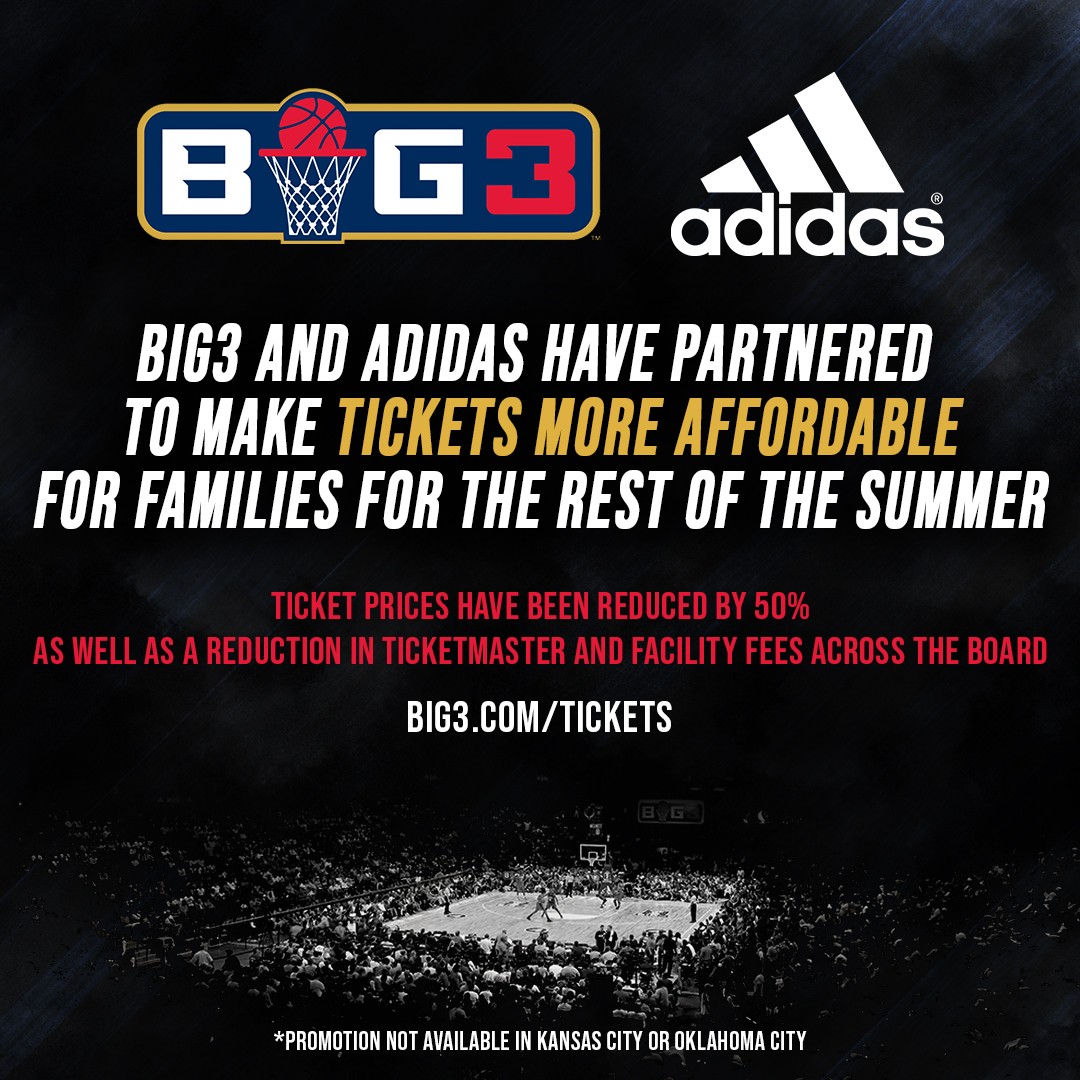 BIG3 AND ADIDAS TEAM UP TO BRING FANS 