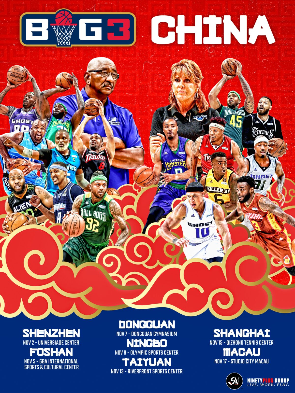 BIG3 China Tour Official Poster – BIG3