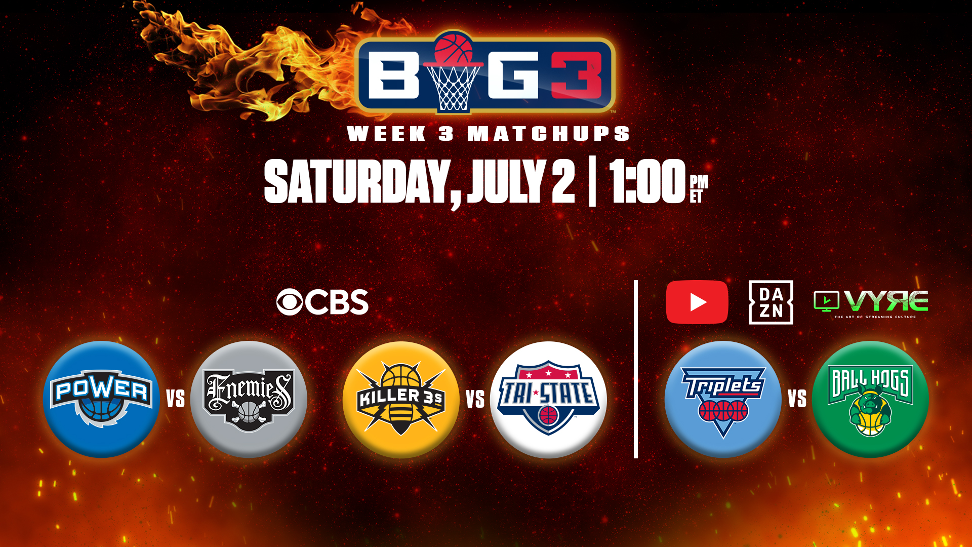 How To Watch Week 3 BIG3